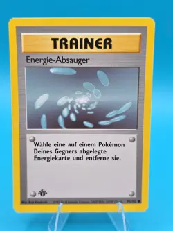 1st Edition GERMAN Energy Removal 92/102 Pokemon TCG WOTC Base Set Near Mint - Image 1
