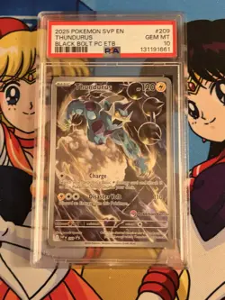 Thundurus - 209 (Pokemon Center Exclusive) 209 Sv: Promo - PSA 10 #209 - Image 1