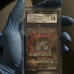 Pokemon Sandy Shocks ex Terastal Fest Special Art Rare Holo CGC 10 Japanese - Image 1