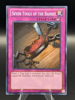 (AY) Yugioh Seven Tools Of The Bandit LCYW-EN089 Secret Rare 1st VLP - Image 1