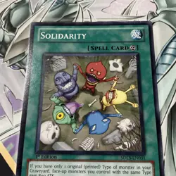 Yu-Gi-Oh TCG Solidarity SDLS-EN031 1st Edition Regular Common Card - Image 3