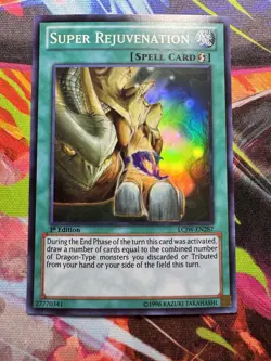 LCJW-EN287 Super Rejuvenation Super Rare 1st Edition Near Mint Yugioh Card - Image 3