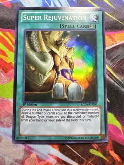 LCJW-EN287 Super Rejuvenation Super Rare 1st Edition Near Mint Yugioh Card - Image 4
