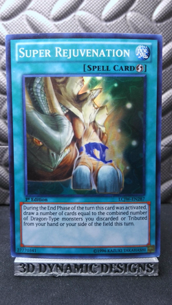 | Yugioh Super Rejuvenation LCJW-EN287 1st Super Legendary Collection VLP 🔥 | - Image 1