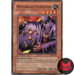 Yugioh Mysterious Puppeteer SKE-017 Common 1st Edition NM - Image 1