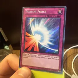 Yugioh Mirror Force LCYW-EN091 Secret Rare NM - Image 1