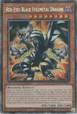 Yugioh! Red-Eyes Black Fullmetal Dragon - MP25-EN014 - Starlight Rare - 1st Edit - Image 1