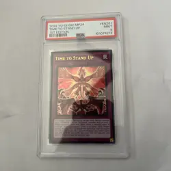 2024 Yu-Gi-Oh! Quarter Century 1st Edition Time To Stand Up #EN261 PSA 9 - Image 1