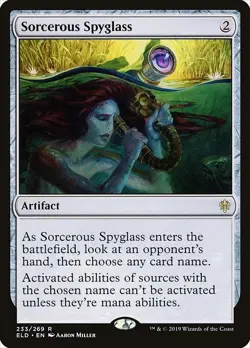 MTG Thorne of Eldraine 233/269 Sorcerous Spyglass - Image 1