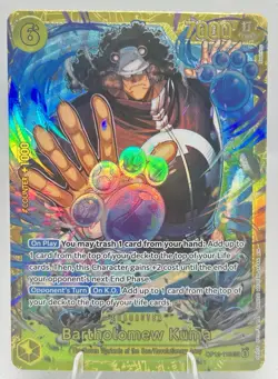 One Piece TCG Bartholomew Kuma OP12-119 SEC Legacy of the Master English NM - Image 1
