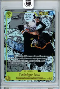 One Piece OP-10 Trafalgar Law Manga Alt Art SEC Royal Blood OP-10-119 - Image 1