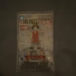 Bandai One Piece CCG Monkey D. Luffy US Voyage Card 5000 Power Cost 4 - Image 1