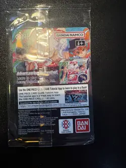 Bandai Namco One Piece CCG Monkey D. Luffy Promo Full Art Holo Card US Voyage - Image 1