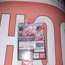 Bandai Namco One Piece CCG Monkey D. Luffy Promo Full Art Holo US Voyage 5000 - Image 2