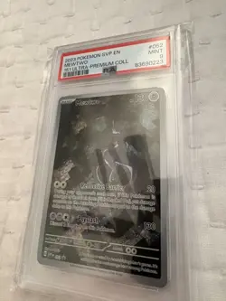 Mewtwo 052 Sv: Scarlet & Violet Promo Cards Holo PSA 9!! - Image 2