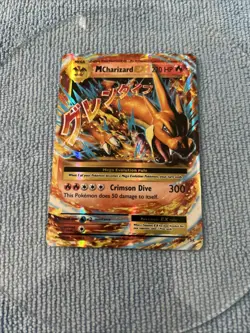 Pokemon TCG XY Evolutions 2016 M Charizard EX Holo Card 13/108 Ultra Rare LP - Image 1