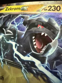 Zekrom ex 034/086 SV Black Bolt Holo PSA Contender Pokemon Card - Image 4