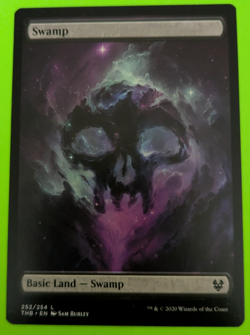Swamp [full art] - Magic The Gathering MTG Collectible Card game - Image 1