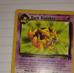 Pokemon Dark Kadabra 39/82 Team Rocket Uncommon Card 50HP Wizards Ken Sugimori - Image 2