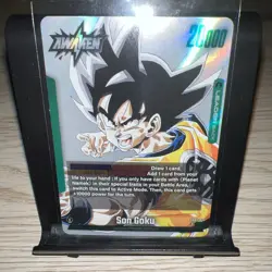 Son Goku SB02-033 Silver Leader Manga Booster 02 Dragon Ball Card English - Image 1