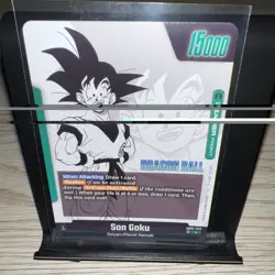 Son Goku SB02-033 Silver Leader Manga Booster 02 Dragon Ball Card English - Image 2