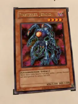 FINSTERER JEROID -RP02-DE072 DEUTSCH Yu-Gi-Oh! CARD RARE KONAMI TCG OCG ORIGINAL - Image 5