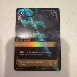 League of Legends Blade of the Ruined King Gear Equipment 178/221 Single Card - Image 1