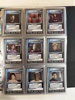Star Trek CCG Collector’s Tin Decipher Silver Border Complete 363 Card Set 1995 - Image 4