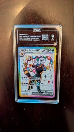 TAG 9 Umbreon ex SVP176 Sv: Scarlet & Violet Promo Cards Holo - Image 1