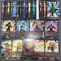 Dragon Ball Z Super Card Game Fusion World FB09 Bulk Card Lot (59) Rare, SR, UC! - Image 1