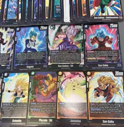 Dragon Ball Z Super Card Game Fusion World FB09 Bulk Card Lot (59) Rare, SR, UC! - Image 4