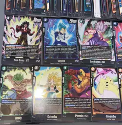 Dragon Ball Z Super Card Game Fusion World FB09 Bulk Card Lot (59) Rare, SR, UC! - Image 5