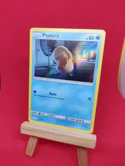7/18 Psyduck Detective Pikachu Holo Rare Sun & Moon SM Pokemon TCG Card 2019 - Image 1