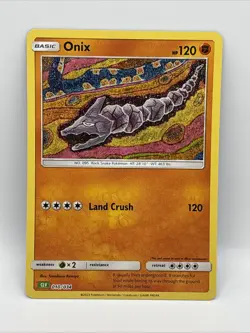 POKEMON TCG ONIX 010/034 CLV POKEMON CARD GAME CLASSIC HOLO ENGLISH - Image 1