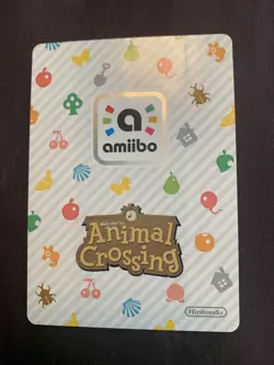 Animal Crossing Amiibo Card Series 1 Cobb #074 074-CY-AOE LP Ships Fast - Image 2