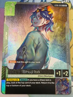 Shuji Ito C+ - ST06-010-002 - Clan Unity Gundam TCG Card Game - Image 1
