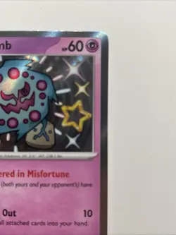 Spiritomb 158/091 SV: Paldean Fates Holo Baby Shiny Pokemon Card - Image 3