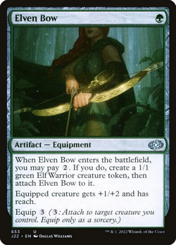 [MTG] Elven Bow (653) (J22) LP - Image 1