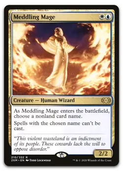 Meddling Mage #210 (NM) Double Masters 2XM Magic MTG - Image 1