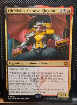 Ob Nixilis, Captive Kingpin - March of the Machine: The Aftermath - Image 1