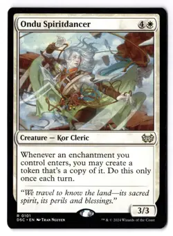 Ondu Spiritdancer NM* Duskmourn ENGLISH 0101 mtg -UnltdCards - Image 1