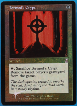 Tormod's Crypt FOIL Time Spiral Timeshifted HEAVILY PLD CARD (498868) ABUGames - Image 1
