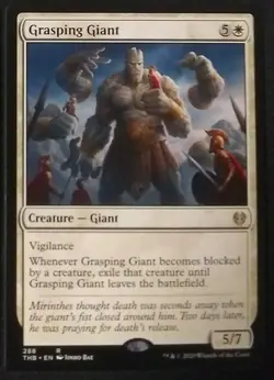MTG Theros Beyond Death Grasping Giant - Image 1