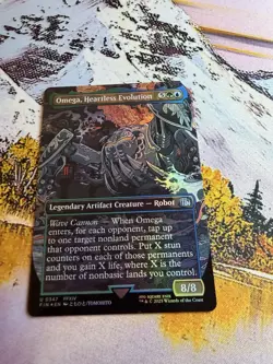 Omega, Heartless Evolution Extended Art Foil Mtg Final Fantasy U 0347 - Image 2