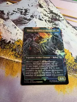 Omega, Heartless Evolution Extended Art Foil Mtg Final Fantasy U 0347 - Image 4