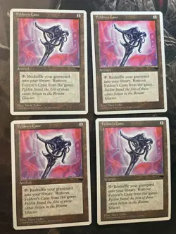 *** 4x CHRONICLES Feldon's Cane NM-Mint *** DUTY FREE MtG Magic - Image 1
