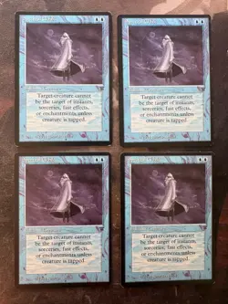 *** LEGENDS Spectral Cloak x4 *** EX-NM! - DUTY FREE - MtG Magic - Image 1