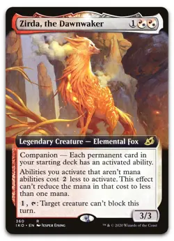 Zirda, the Dawnwaker (Extended Art) #360 (NM) Ikoria IKO Magic MTG - Image 1