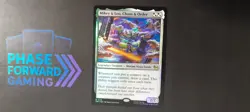 MTG: TMNT - Mikey & Leo, Chaos & Order Rare #0158 (FOIL) - Image 1