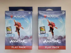 2x MTG Avatar The Last Airbender Play Pack - Sealed 3 Play Boosters = 6 Packs! - Image 1